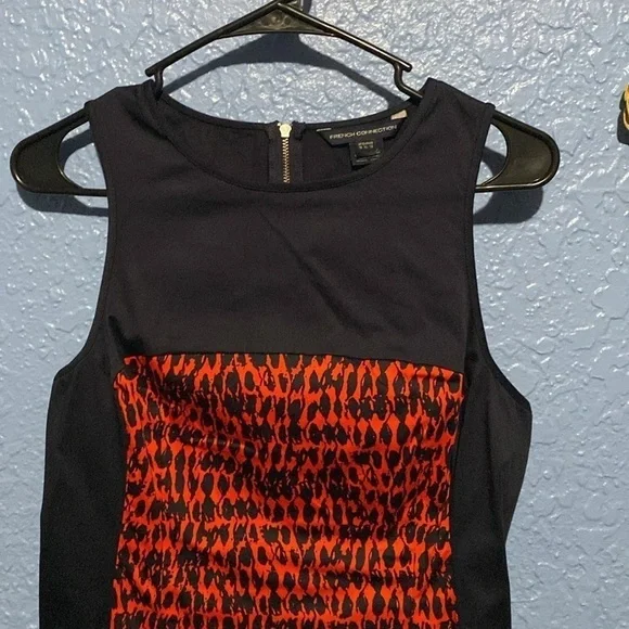 French Connection Sateen Sheath Dress - Picture 6 of 7